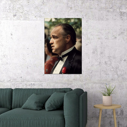 Marlon Brando Great Godfather Star Movie Poster Wall Art Print Home Wall Decor