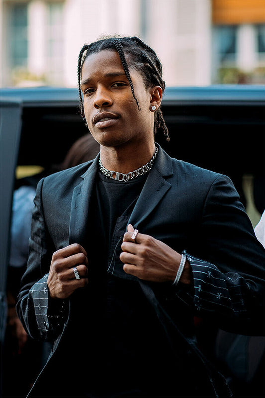 Asap Rocky Hip Hop Rapper Music Video Director Poster Wall Art Print Home Wall Decor - xonomax