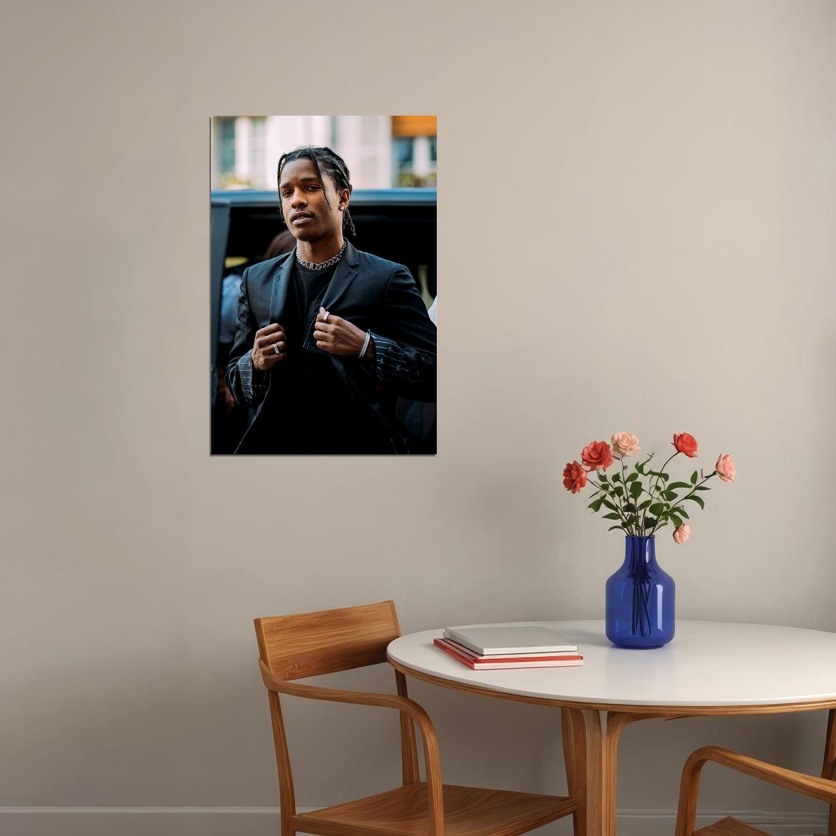 Asap Rocky Hip Hop Rapper Music Video Director Poster Wall Art Print Home Wall Decor - xonomax