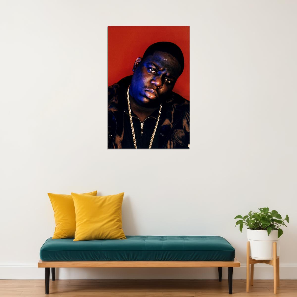 Hip Hop Legend Rapper The Notorious B.i.g. Songwriter Poster Wall Art Print Home Wall Decor - xonomax