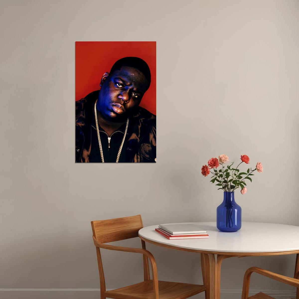 Hip Hop Legend Rapper The Notorious B.i.g. Songwriter Poster Wall Art Print Home Wall Decor - xonomax