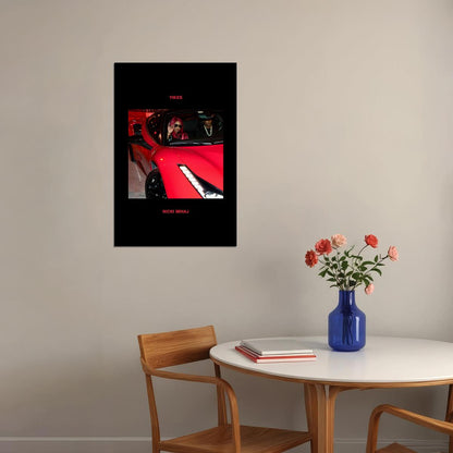 Nicki Minaj Yikes Album Rap Music Poster Wall Art Print Home Wall Decor - xonomax