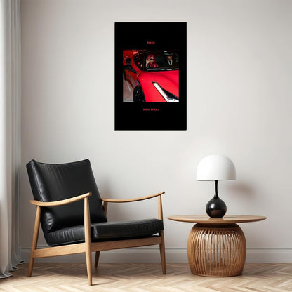 Nicki Minaj Yikes Album Rap Music Poster Wall Art Print Home Wall Decor - xonomax