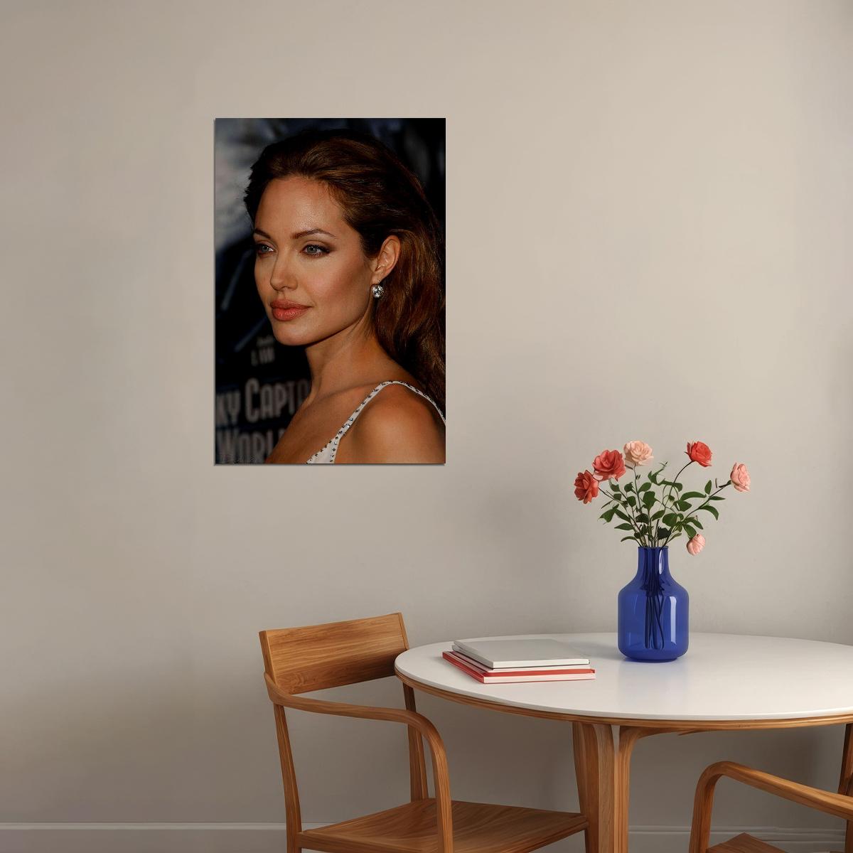 Angelina Jolie Sexy Hot Girl Actor Model Poster Wall Art Print Home Wall Decor - xonomax