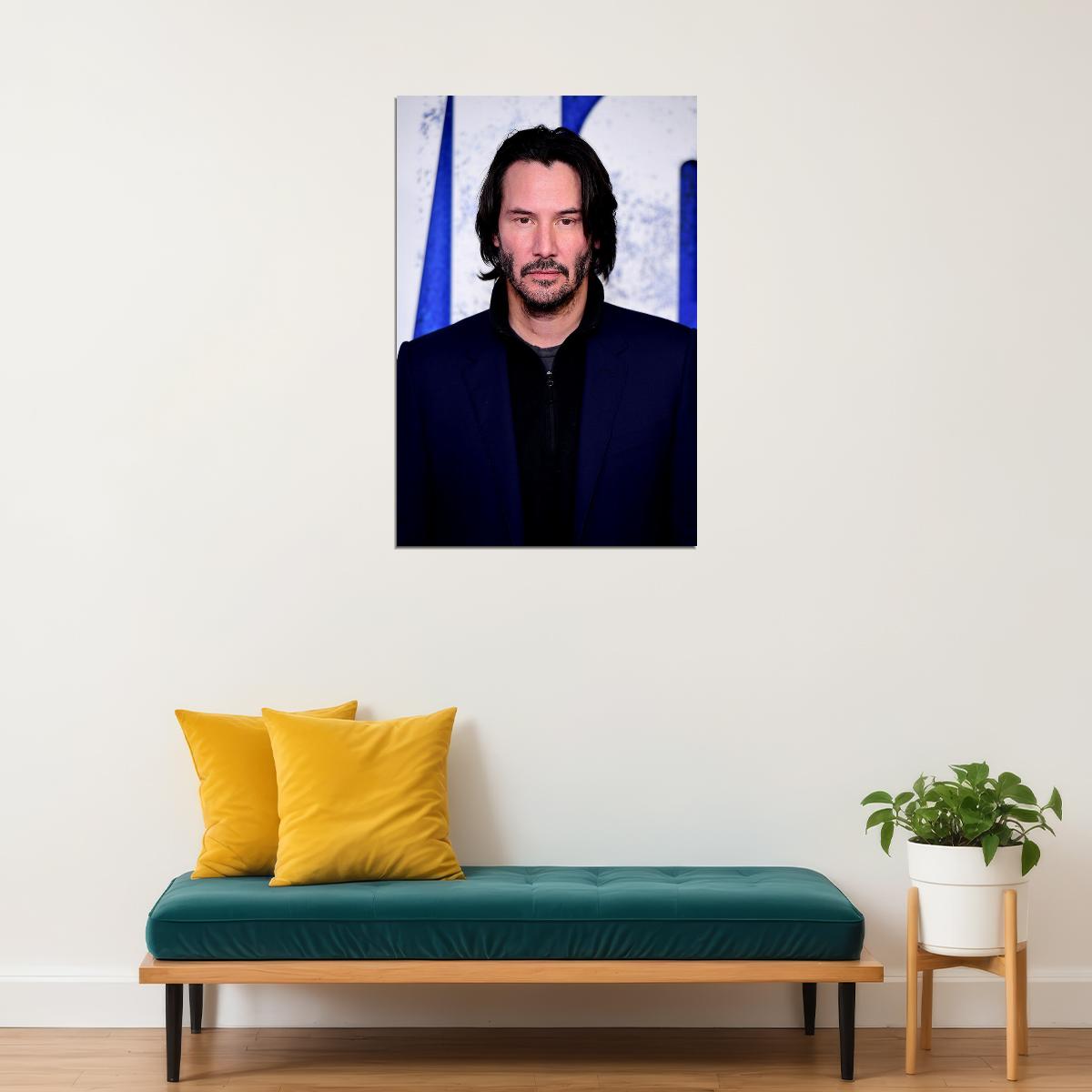 Keanu Reeves Great Movie Star Actor Musician Poster Wall Art Print Home Wall Decor - xonomax