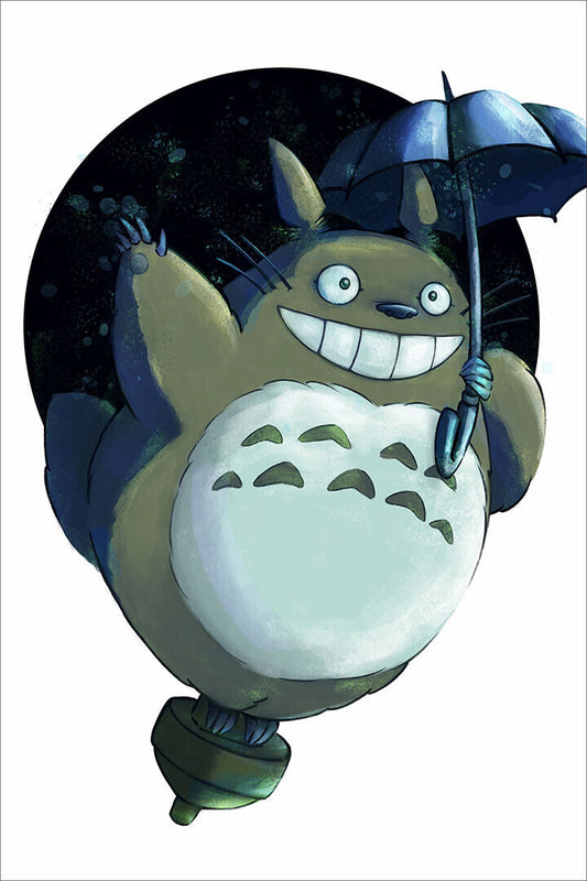 My Neighbour Totoro Classic Japan Movie Animasyon Poster Wall Art Print Home Wall Decor