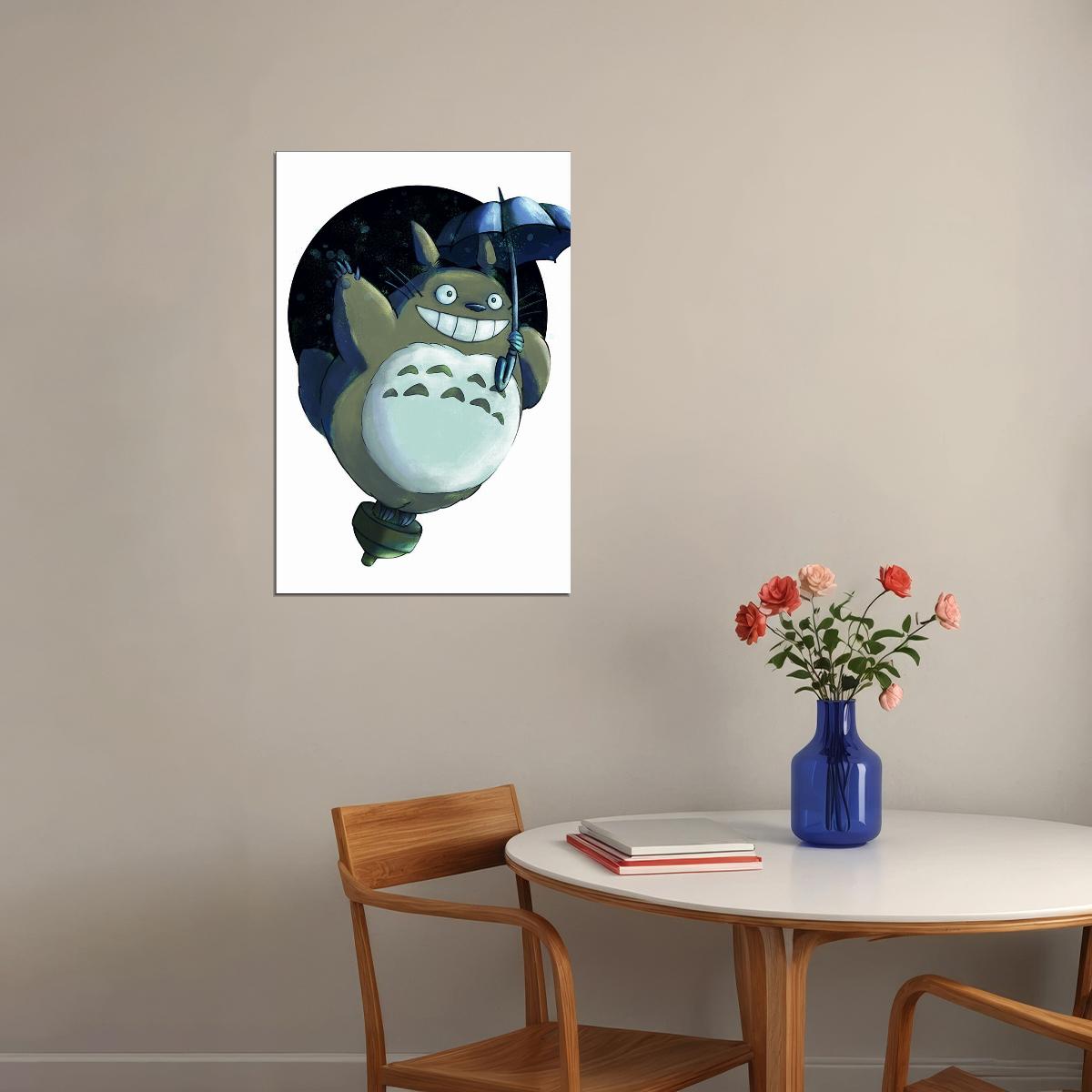 My Neighbour Totoro Classic Japan Movie Animasyon Poster Wall Art Print Home Wall Decor