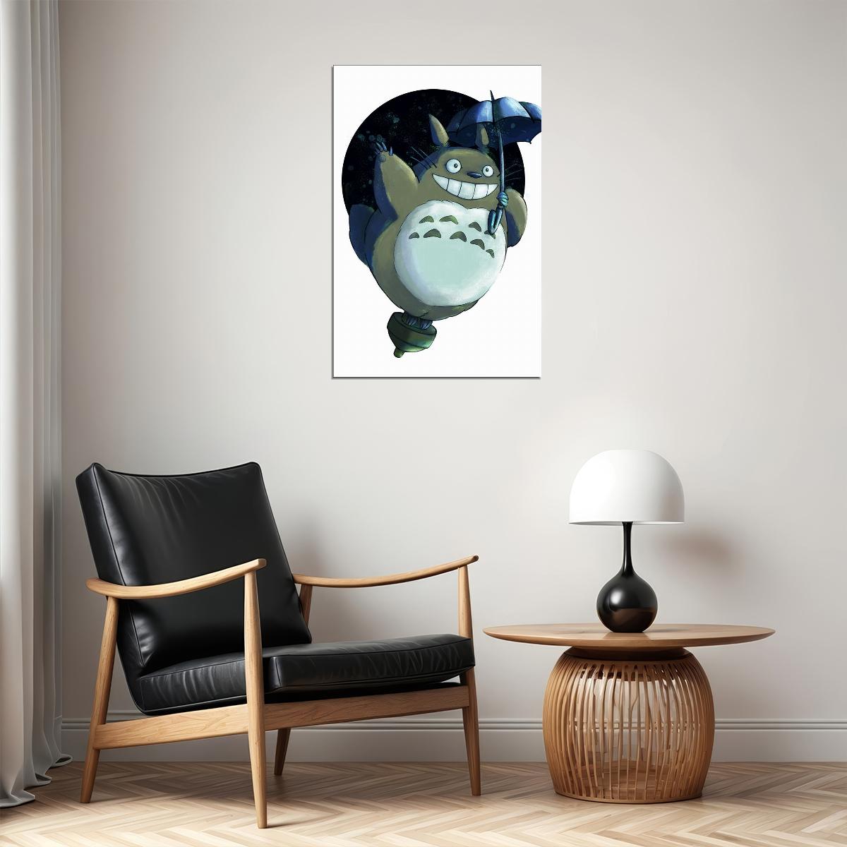 My Neighbour Totoro Classic Japan Movie Animasyon Poster Wall Art Print Home Wall Decor
