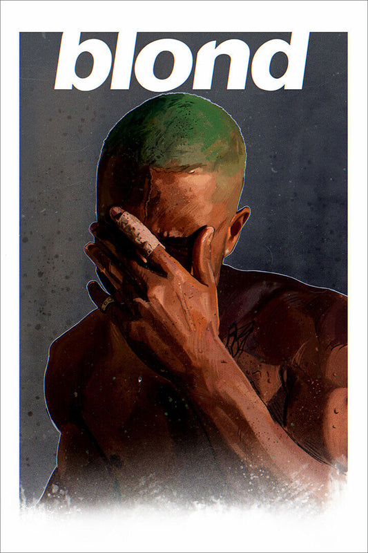 Frank Ocean Hip Hop Rap Blond Music Singer Poster Wall Art Print Home Wall Decor - xonomax