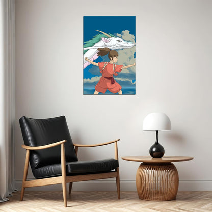 Princess Spirited Away Studio Ghibli Anime Japan Poster Wall Art Print Home Wall Decor