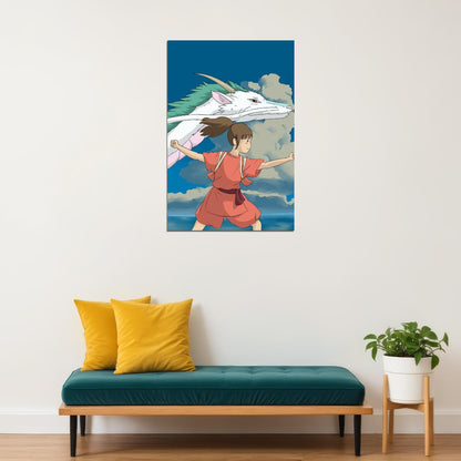 Princess Spirited Away Studio Ghibli Anime Japan Poster Wall Art Print Home Wall Decor
