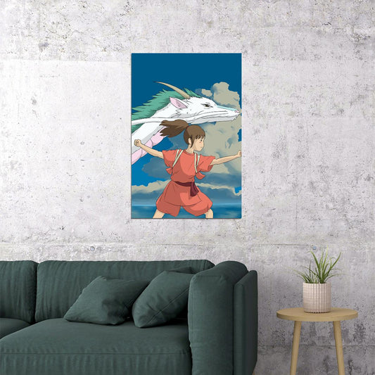 Princess Spirited Away Studio Ghibli Anime Japan Poster Wall Art Print Home Wall Decor