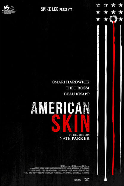 American Skin Movie 2021 Drama Thriller Poster Wall Art Print Home Wall Decor