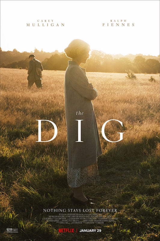 The Dig Movie Nothing Stays Lost Forever History Poster Wall Art Print Home Wall Decor