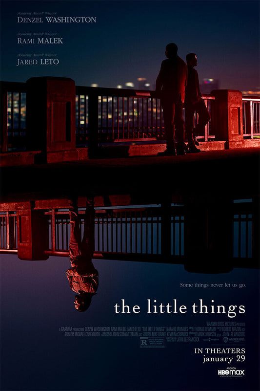 The Little Things 2021 Movie Crime Drama Thriller Poster Wall Art Print Home Wall Decor