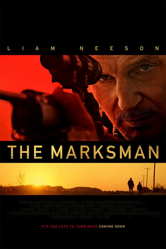 The Marksman Movie Action Drama Thriller Poster Wall Art Print Home Wall Decor