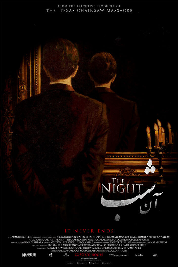 The Night Movie 2021 It Never Ends Horror Mystery Poster Wall Art Print Home Wall Decor