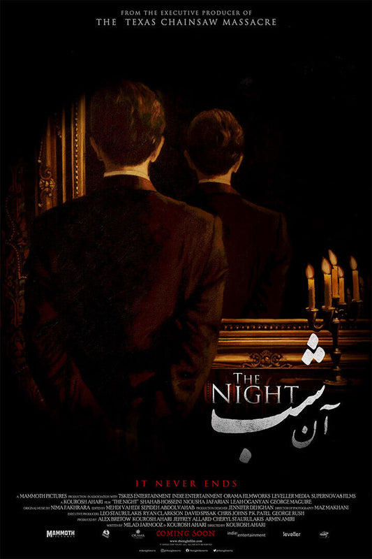 The Night Movie 2021 It Never Ends Horror Mystery Poster Wall Art Print Home Wall Decor
