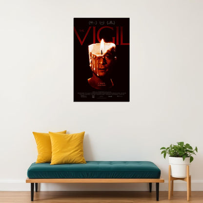 The Vigil Movie 2021 Horror Mystery Thriller Poster Wall Art Print Home Wall Decor