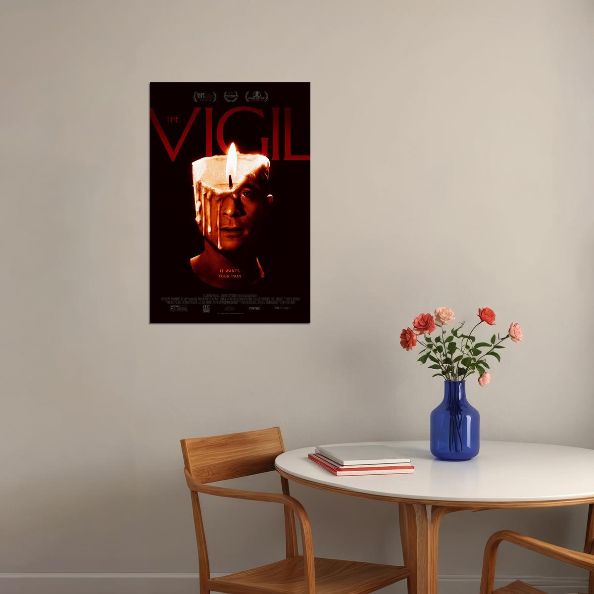 The Vigil Movie 2021 Horror Mystery Thriller Poster Wall Art Print Home Wall Decor