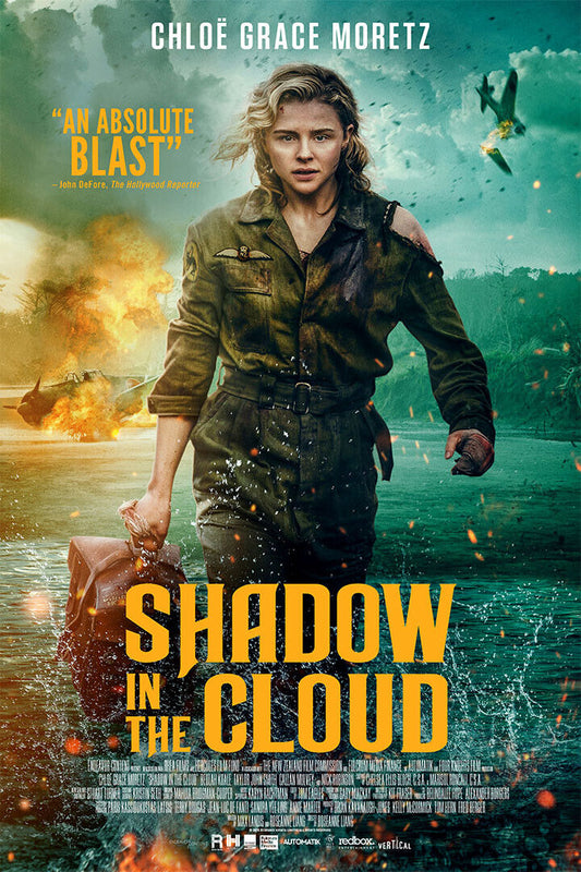 Shadow In The Cloud 2021 Movie War Action Adventure Poster Wall Art Print Home Wall Decor