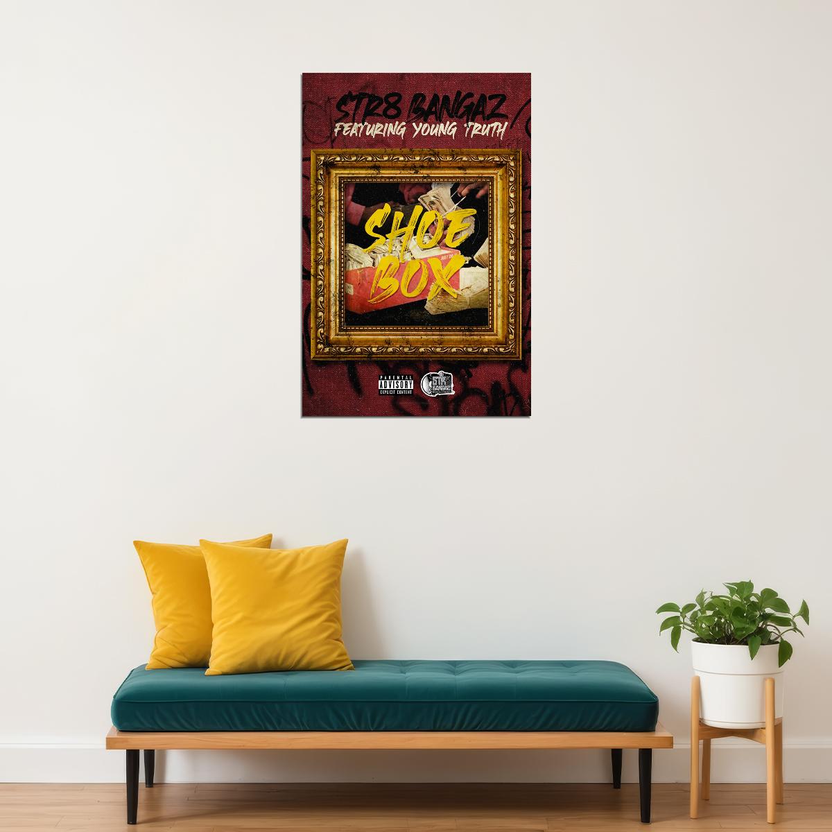 Str8 Bangaz Shoe Box Rapper Singer Poster Wall Art Print Home Wall Decor - xonomax