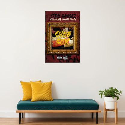 Str8 Bangaz Shoe Box Rapper Singer Poster Wall Art Print Home Wall Decor - xonomax