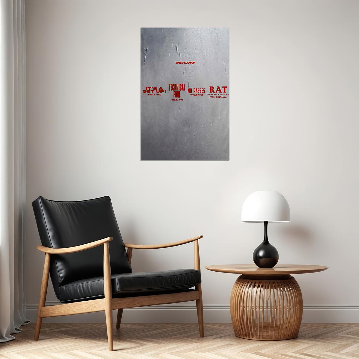 Dej Loaf It's A Set Up Musician Singer Poster Wall Art Print Home Wall Decor - xonomax