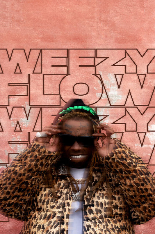 Lil Wayne And Lil Uzi Vert Weezy Flow Rapper Music Album Poster Wall Art Print Home Wall Decor - xonomax