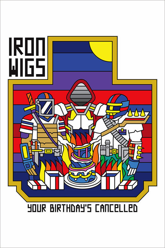 Iron Wigs Your Birthday's Cancelled Musician Song Album Poster Wall Art Print Home Wall Decor - xonomax
