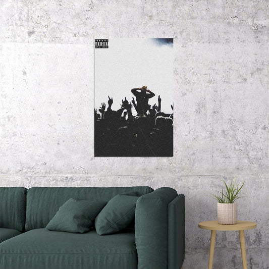 Young Chop Chop Is King Music Album Record Producer Poster Wall Art Print Home Wall Decor - xonomax