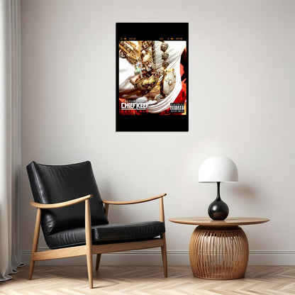 Chief Keef Extra Glo Producer Songwriter Music Poster Wall Art Print Home Wall Decor - xonomax
