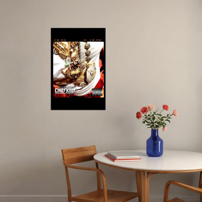 Chief Keef Extra Glo Producer Songwriter Music Poster Wall Art Print Home Wall Decor - xonomax