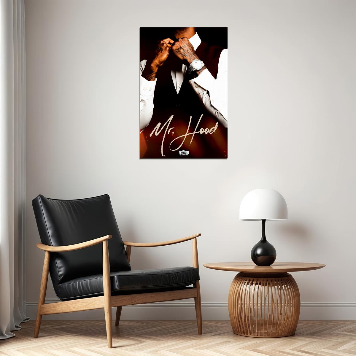 Ace Hood Mr. Hood Musician Music Album Poster Wall Art Print Home Wall Decor - xonomax