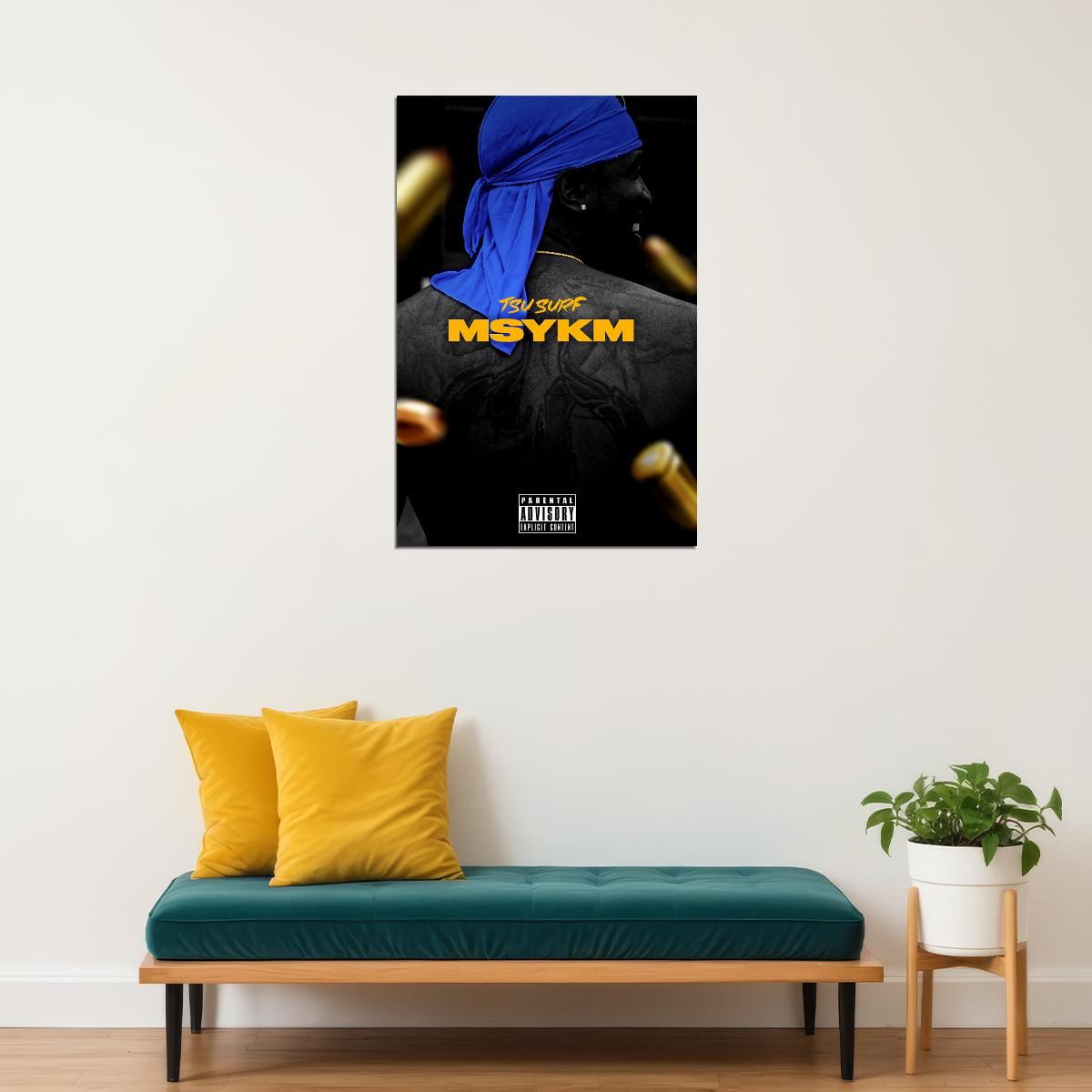 Tsu Surf Msykm Musician Music Album Poster Wall Art Print Home Wall Decor - xonomax