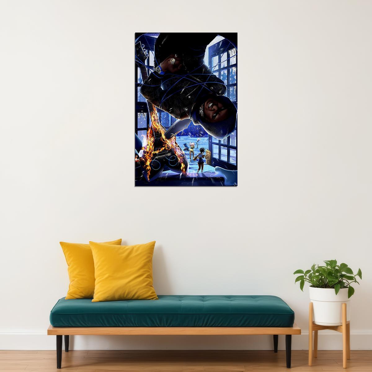 A Boogie Wit Da Hoodie Lil Uzi Vert Artist Poster Wall Art Print Home Wall Decor - xonomax