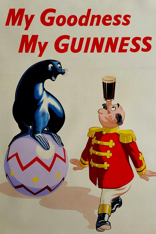 My Goodness My Guinness Vintage Poster Wall Art Print Home Wall Decor - xonomax