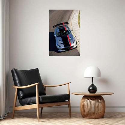 Sport Cars Dodge Viper Srt10 2010 Landscape Poster Wall Art Print Home Wall Decor - xonomax