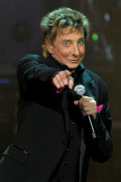 Singer And Songwriter Barry Manilow In Concert Poster Wall Art Print Home Wall Decor - xonomax