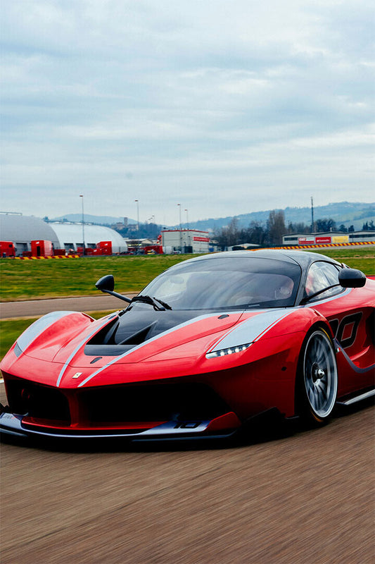 Ferrari Miscellaneous 2005 Goes Fast On The Road Poster Wall Art Print Home Wall Decor - xonomax