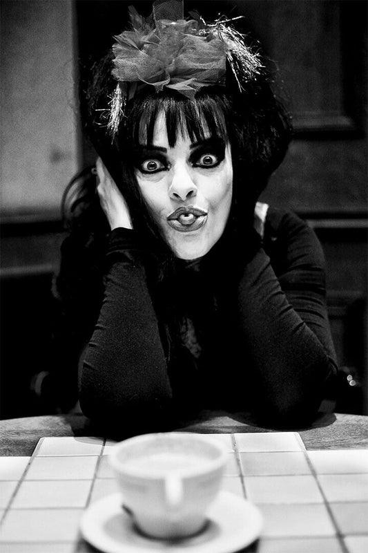 German Punk Singer Nina Hagen Sticking Out Tongue Poster Wall Art Print Home Wall Decor - xonomax