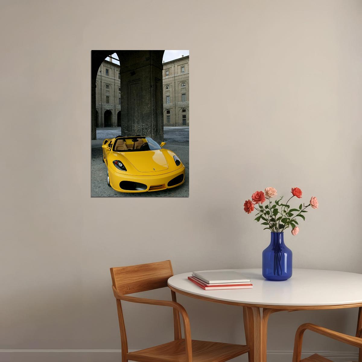 Ferrari F430 Spider Sport Automobile Poster Wall Art Print Home Wall Decor - xonomax