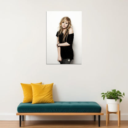 Avril Lavigne Singer Artist Songwriter Poster Wall Art Print Home Wall Decor - xonomax