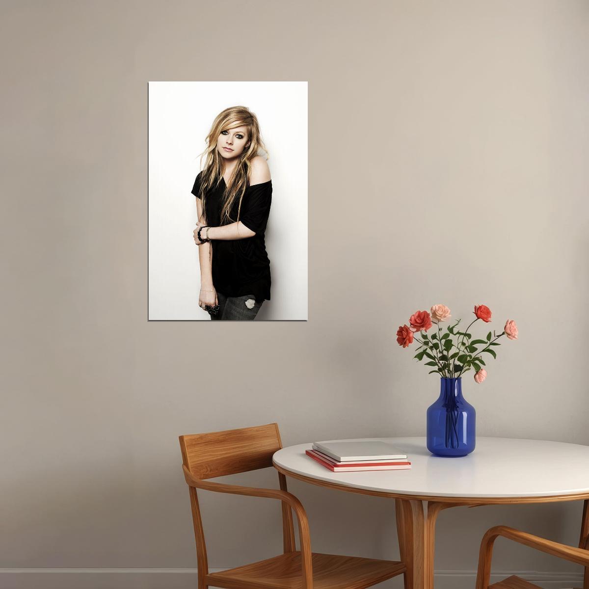Avril Lavigne Singer Artist Songwriter Poster Wall Art Print Home Wall Decor - xonomax