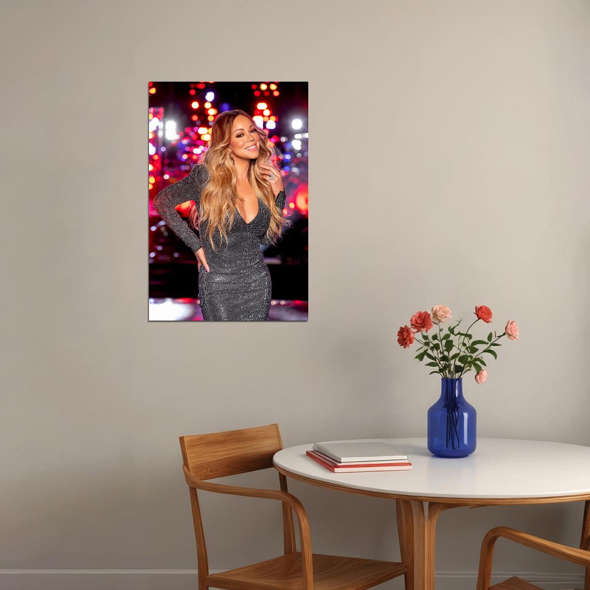 Mariah Carey Singer Songwriter Artist Poster Wall Art Print Home Wall Decor - xonomax