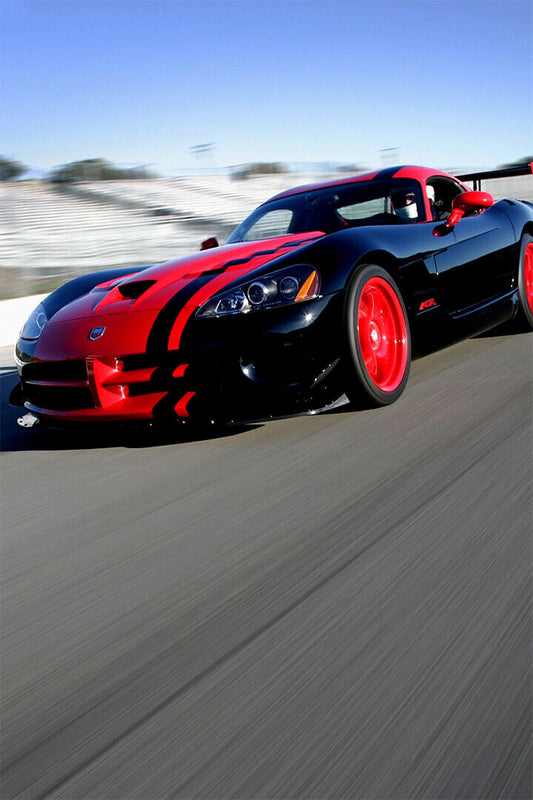 Sport Cars Dodge Viper Srt10 2010 Landscape Poster Wall Art Print Home Wall Decor - xonomax
