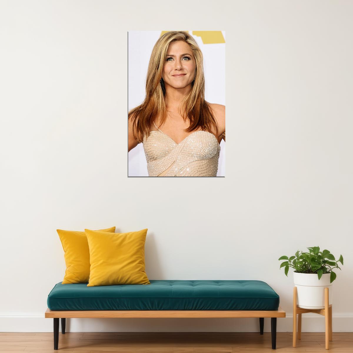 Jennifer Aniston Artist Producer Actor Photo Poster Wall Art Print Home Wall Decor - xonomax