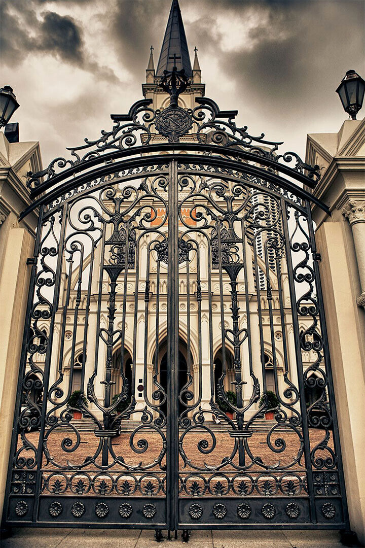 Gates In Chijmes Religios Structure Poster Wall Art Print Home Wall Decor - xonomax