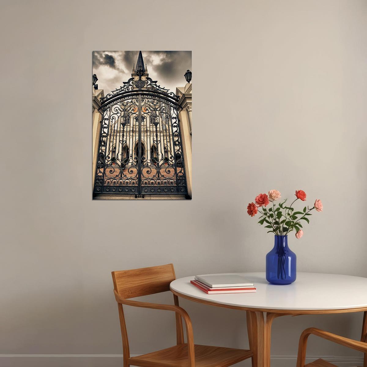 Gates In Chijmes Religios Structure Poster Wall Art Print Home Wall Decor - xonomax