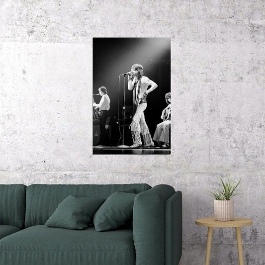 Mick Jagger Singing Musician Actor Poster Wall Art Print Home Wall Decor - xonomax